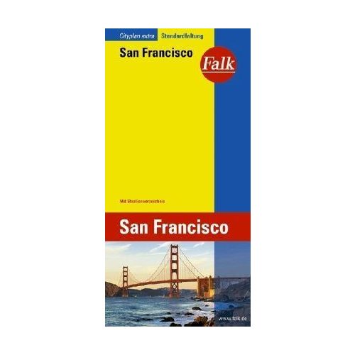 San Francisco várostérkép - Falk