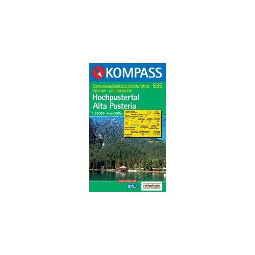 WK 635 Hoch-Pustertal / Alta Pusteria - KOMPASS