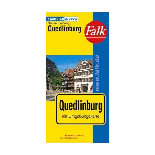 Quedlinburg Extra várostérkép - Falk