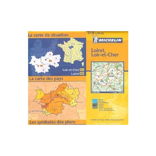Loiret / Loir et Cher - Michelin 318