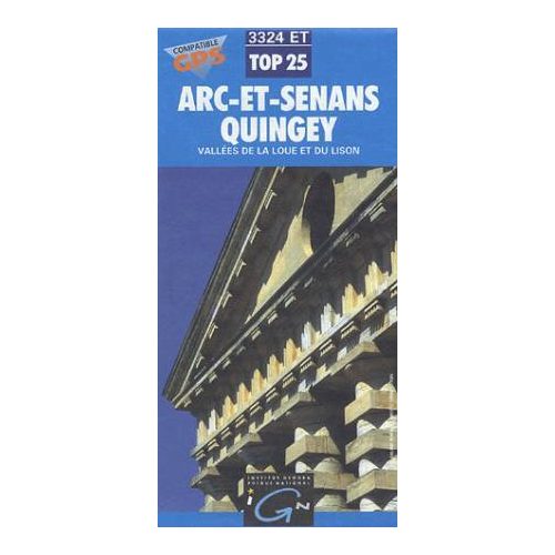 Arc-et-Senans / Quingey - IGN 3324ET