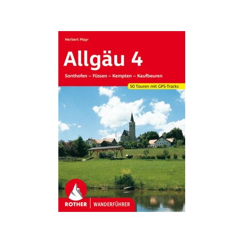 Allgäu (4), német nyelvű túrakalauz - Rother