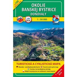 Banská Bystrica & Donovaly, hiking map (100) - VKÚ