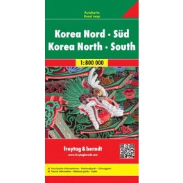 Korea autótérkép - Freytag-Berndt