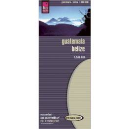 Guatemala, Belize térkép - Reise Know-How
