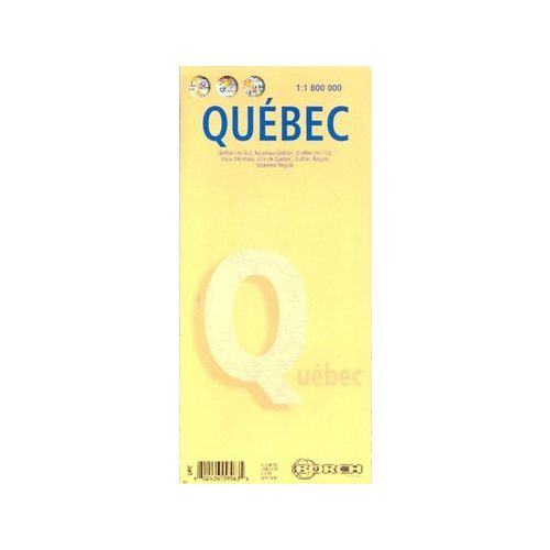 Quebec Állam térkép - Borch