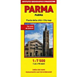 Parma térkép - De Agostini
