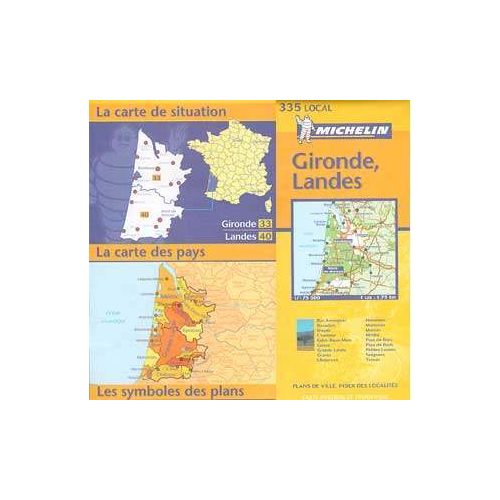 Gironde / Landes - Michelin 335