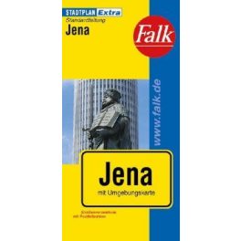 Jéna Extra várostérkép - Falk
