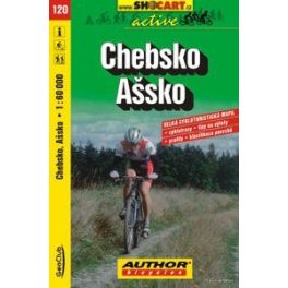 Chebsko, Ašsko kerékpártérkép (120) - ShoCart