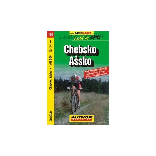 Chebsko, Ašsko kerékpártérkép (120) - ShoCart