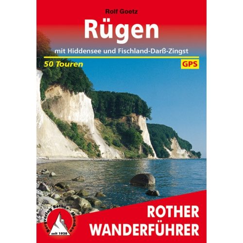 Rügen, német nyelvű túrakalauz - Rother