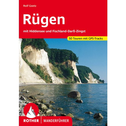 Rügen, német nyelvű túrakalauz - Rother