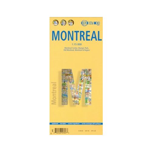 Montréal térkép - Borch