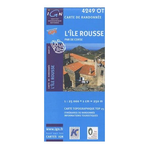L'Ile Rousse - IGN 4249OT