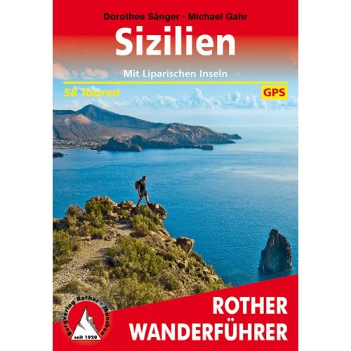 Sicily, hiking guide in German - Rother