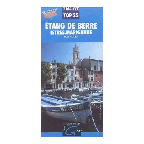 Etang de Berre / Istres / Marignane - IGN 3144OT