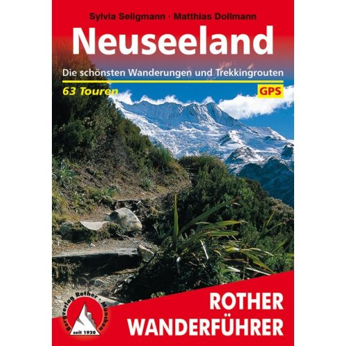 New Zealand, hiking guide in German - Rother