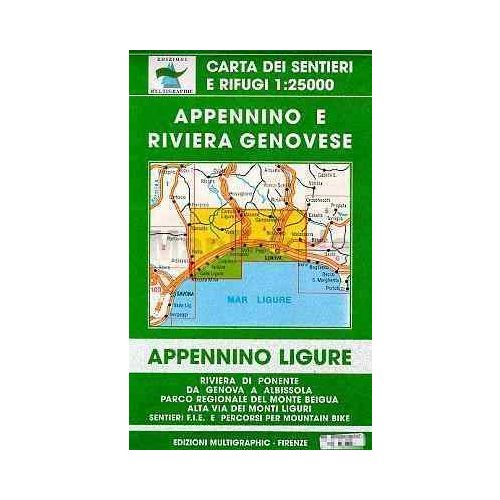Genoa - Varazze térkép (No 3/4) - Multigraphic