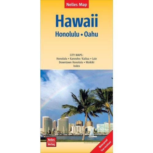 Hawaii: Honolulu, Oahu térkép - Nelles