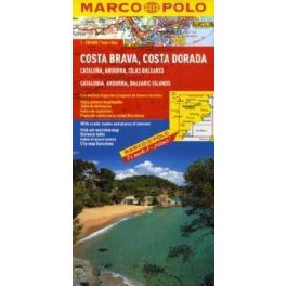 Costa Brava / Costa Dorada térkép - Marco Polo