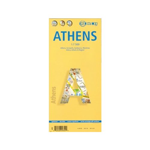 Athén térkép - Borch