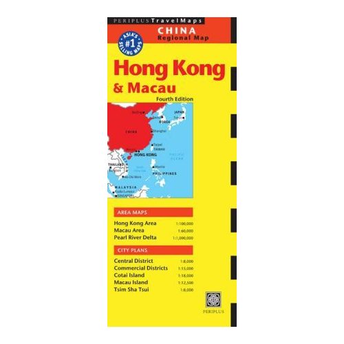 Hong Kong térkép - Periplus Editions