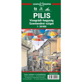 Pilis & Visegrád Hills, hiking map - Szarvas & Faragó