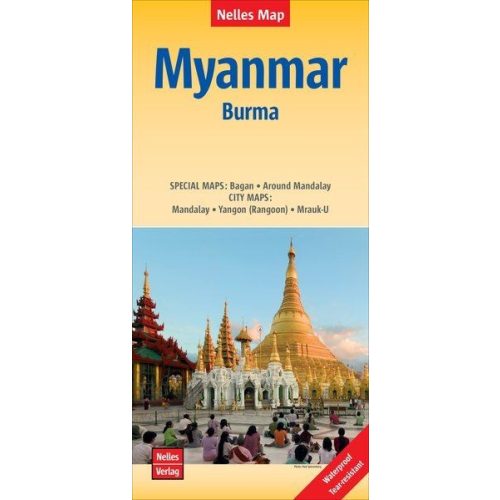Myanmar térkép - Nelles