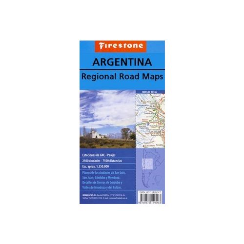 Buenos Aires Province and City térkép (No3.) - Firestone