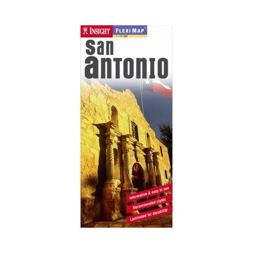 San Antonio laminált térkép - Insight