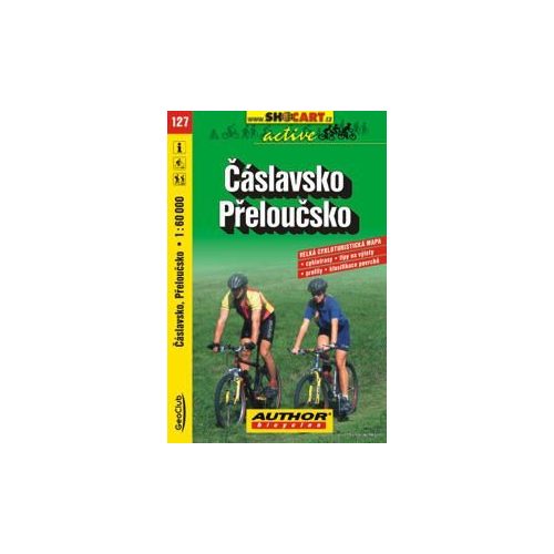 Cáslavsko, Přeloučsko kerékpártérkép (127) - ShoCart