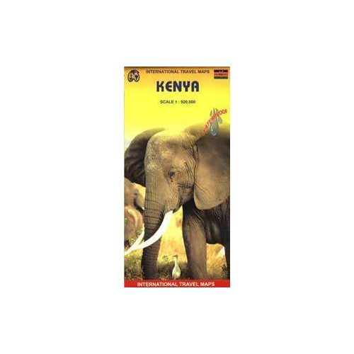 Kenya térkép - ITM