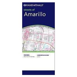 Amarillo, TX térkép - Rand McNally