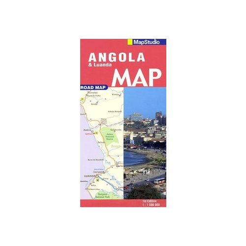 Angola & Luanda térkép - Map Studio