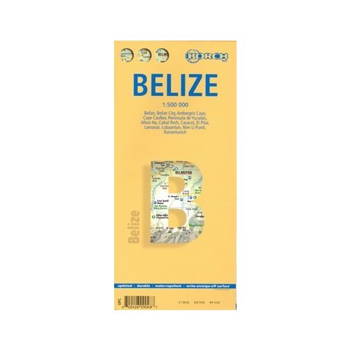 Belize térkép - Borch