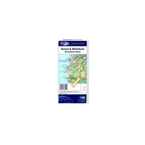 Hunua & Waitakere Recreation Areas térkép - Terralink