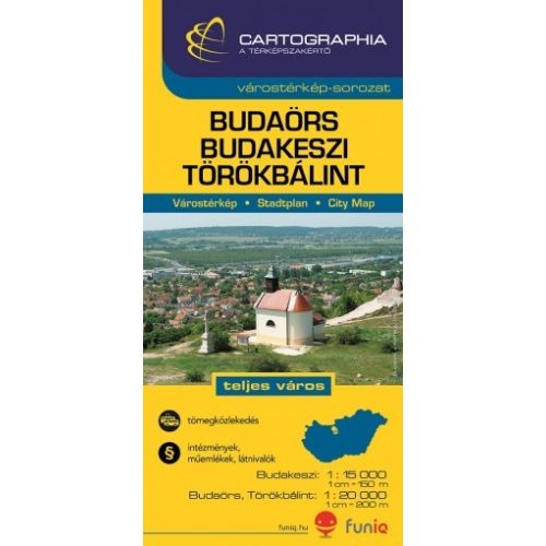 Budaörs, Budakeszi, Törökbálint várostérkép - Cartographia