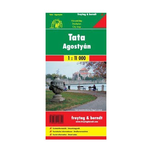 Tata, town plan - Freytag-Berndt