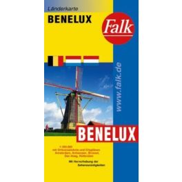 Benelux autótérkép - Falk 