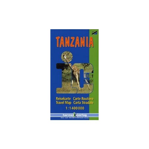 Tanzánia térkép - Harms