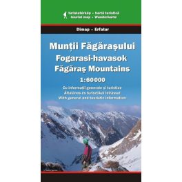 Fogarasi-havasok turistatérkép - Dimap & Erfatur