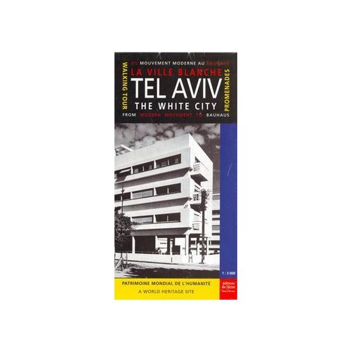 Tel Aviv térkép - Editions de l'Eclat
