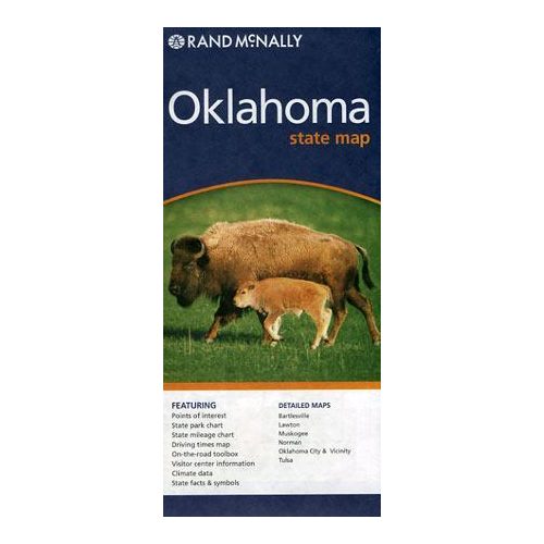 Oklahoma City, OK térkép - Rand McNally
