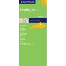 Lexington & Blue Grass Area, KY térkép - Rand McNally