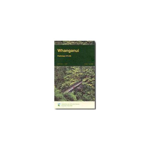 Whanganui National Park turistatérkép - Dep. of Conservation