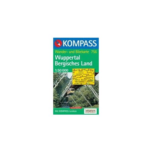 WK 756 Wuppertal - Bergisches Land - KOMPASS