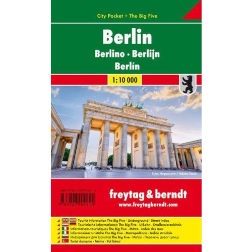 Berlin zsebtérkép - Freytag-Berndt