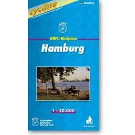 Hamburg kerékpártérkép - Esterbauer