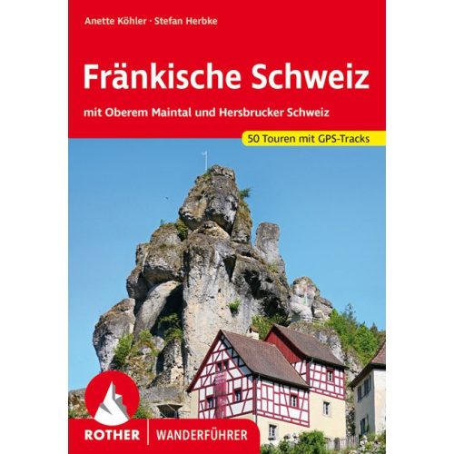 Frank-Svájc, német nyelvű túrakalauz - Rother